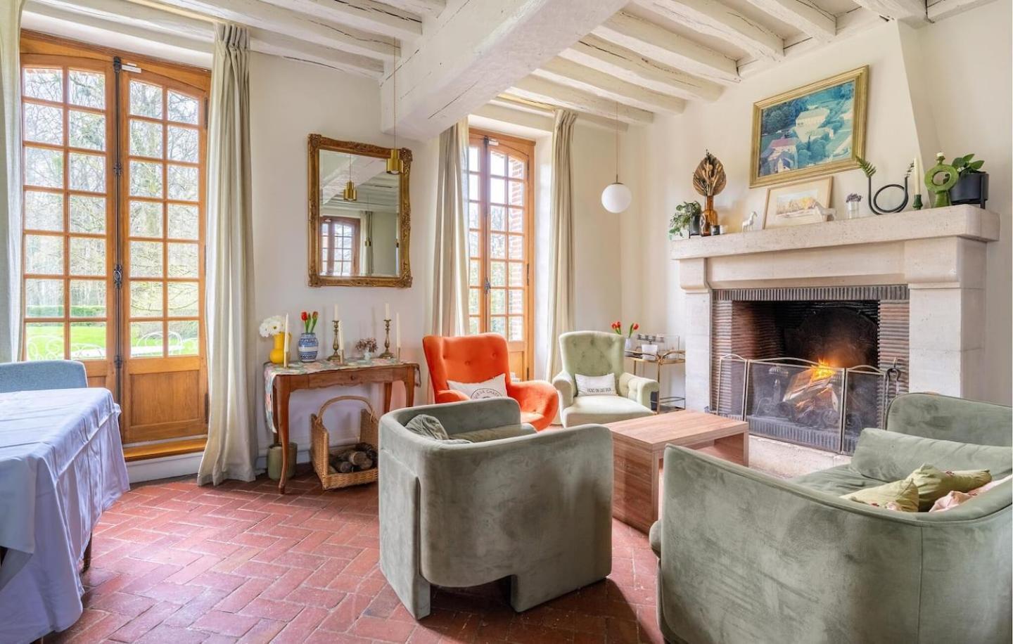 Au Vieux Chateau Villotran Luaran gambar